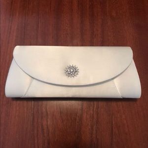 Wedding ~ Ivory clutch from David’s Bridal